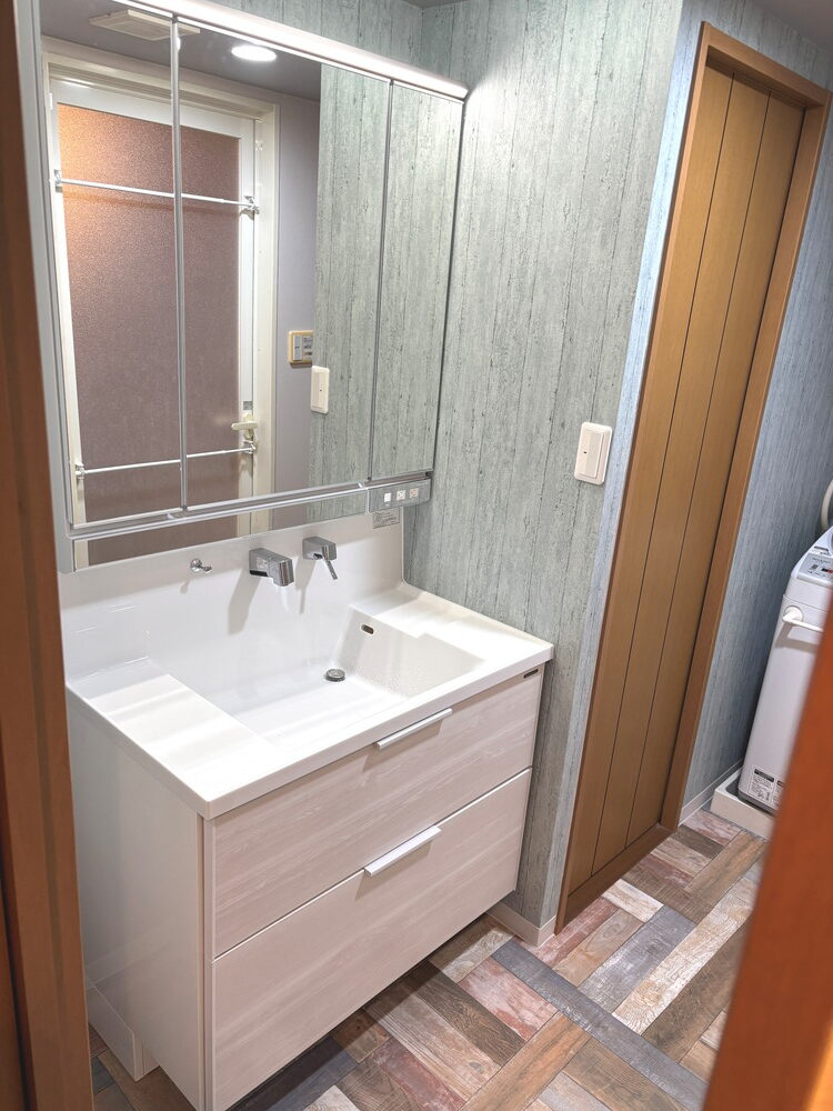 千葉市中央区マンション　洗面室改修